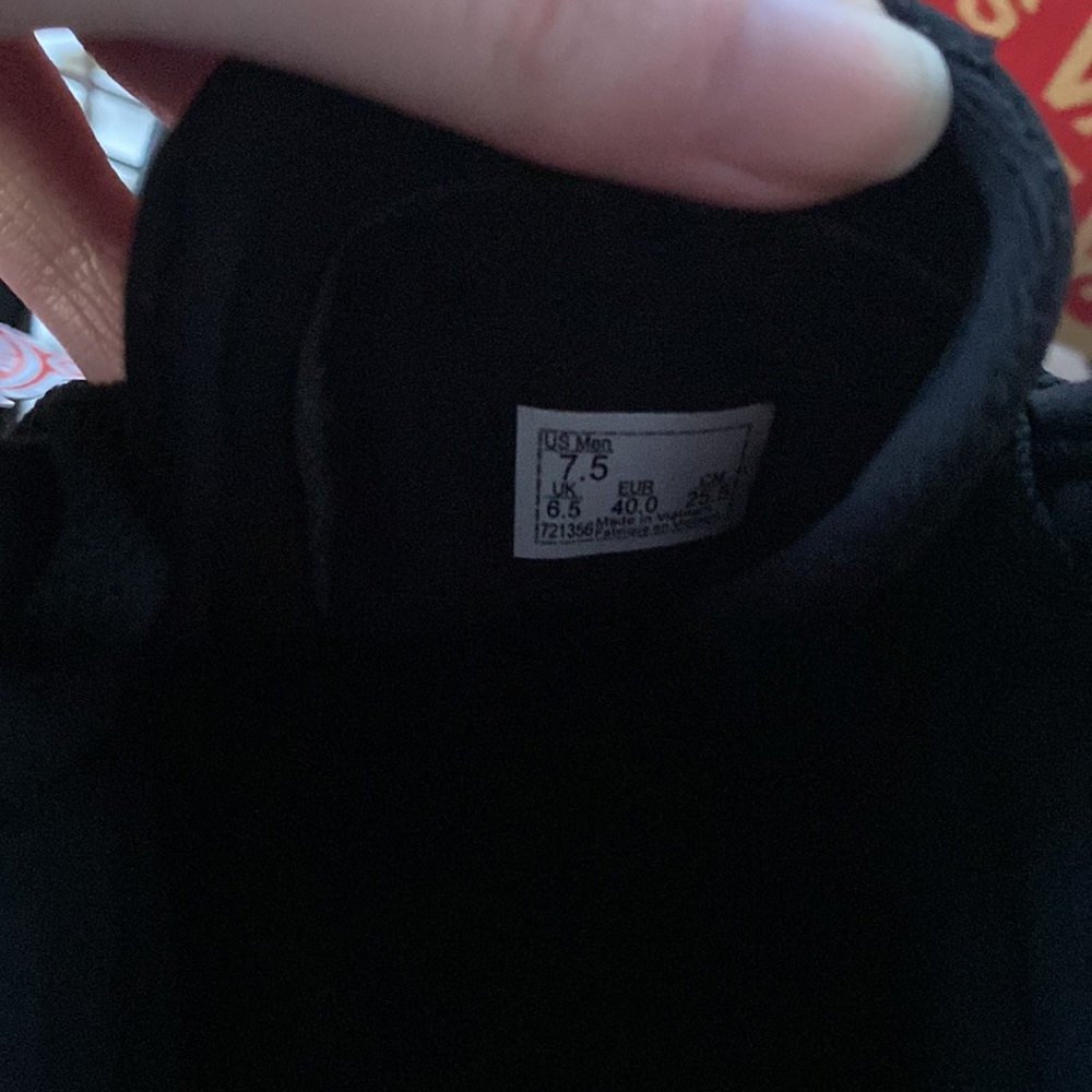 Suede Canvas Vans Filmore Hi Men's/Unisex Size 7.5 Medium Black Very Supportive - Picture 14 of 14